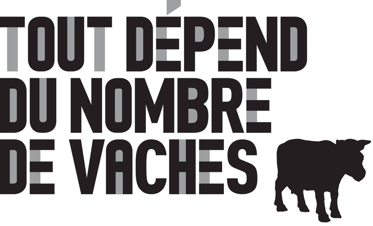 Visuel Tout dépend du nombre de vaches