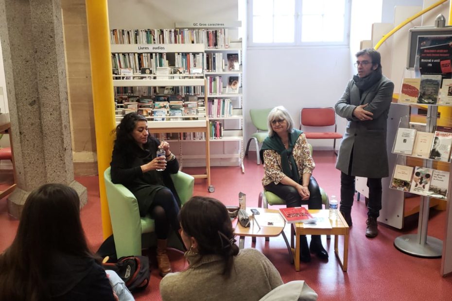 Rencontre avec Dalila Boitaud-Mazaudier à lz médiathèque de Coutances