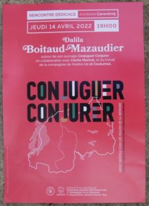 CONJUGUER CONJURER à la librairie Caractères de Mont-de-Marsan