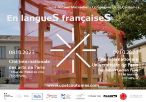 En langueS françaiseS à Paris les 8 et 9 octobre 2023