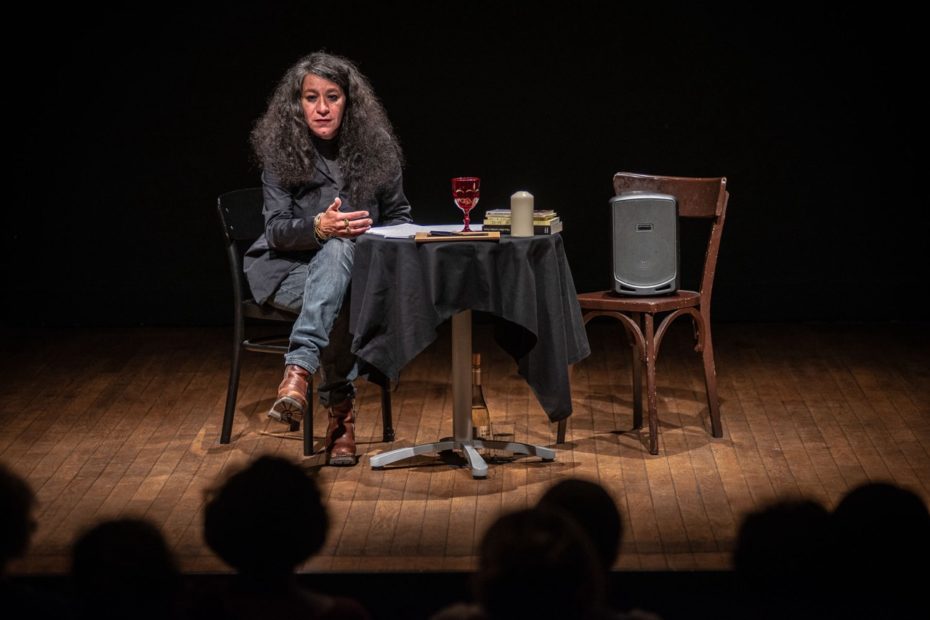Dalila Boitaud-Mazaudier dans Conversation avec Marceline à la Villa Gilet, avril 2024